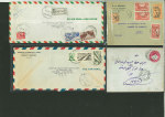 Stamp of Large Lots and Collections 1890s-1970s, Middle East postal history dealer's stock of 290+ covers/cards