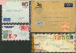 Stamp of Large Lots and Collections 1890s-1970s, Middle East postal history dealer's stock of 290+ covers/cards
