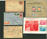 Stamp of Large Lots and Collections 1890s-1970s, Middle East postal history dealer's stock of 290+ covers/cards