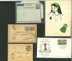 Stamp of Large Lots and Collections 1890s-1970s, Middle East postal history dealer's stock of 290+ covers/cards