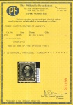 Stamp of United States » 1894-98 Bureau Issues 1897, Perry 1$ black shade (276) fine stamp hinged