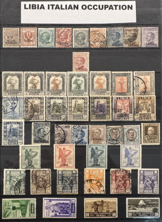 Stamp of Libya 1912-85, mainly mint collection in a stockbook incl.