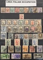 Stamp of Libya 1912-85, mainly mint collection in a stockbook incl.