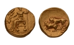 Stamp of Coins » Ancient Greece Persia, Alexandrine Empire, Mazaios Satrap (governor) of Babylon, c. 331-328 BC. AV Double Daric, 17.20 g.