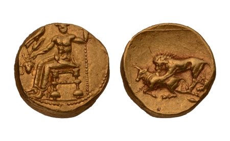 Stamp of Coins » Ancient Greece Persia, Alexandrine Empire, Mazaios Satrap (governor) of Babylon, c. 331-328 BC. AV Double Daric, 17.20 g.