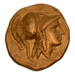 Stamp of Coins » Ancient Greece Macedonian Kingdom, Alexander III the Great, 336-323 BC. AV quarter stater, 2.13 g.