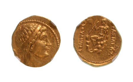 Stamp of Coins » Ancient Greece Greco-Bactrian Kingdom, Euthydemos I, c. 225-200 BC, Heracles, AV stater 8.22 g.