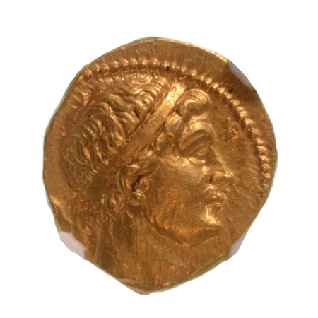 Greco-Bactrian Kingdom, Euthydemos I, c. 225-200 BC, Heracles, AV stater 8.22 g.