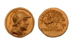 Stamp of Coins » Ancient Greece Greco-Bactrian Kingdom, Eucratides I, c. 171-145 BC, AV stater 8.50 g.