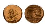 Stamp of Coins » Ancient Greece Persia, Alexandrine Empire, temp. Stamenes – Seleukos, Satraps of Babylon, circa 328/3-311 BC. AV double daric 16.67 g.
