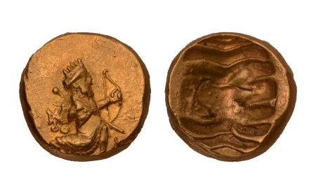 Stamp of Coins » Ancient Greece Persia, Alexandrine Empire, temp. Stamenes – Seleukos, Satraps of Babylon, circa 328/3-311 BC. AV double daric 16.67 g.