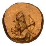 Stamp of Coins » Ancient Greece Persia, Alexandrine Empire, temp. Stamenes – Seleukos, Satraps of Babylon, circa 328/3-311 BC. AV double daric 16.67 g.