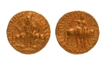 Stamp of Coins » Kushan Kushanas, Vima Kadphises, c. 113-127 AD, AV double dinar, 15.92 g.