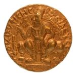 Stamp of Coins » Kushan Kushanas, Vima Kadphises, c. 113-127 AD, AV double dinar, 15.92 g.