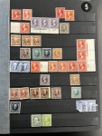 Stamp of United States » Collections 1873-1940 extensive mint accumulation in large stockbook