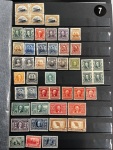 Stamp of United States » Collections 1873-1940 extensive mint accumulation in large stockbook