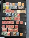 Stamp of United States » Collections 1873-1940 extensive mint accumulation in large stockbook