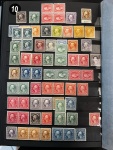 Stamp of United States » Collections 1873-1940 extensive mint accumulation in large stockbook
