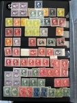 Stamp of United States » Collections 1873-1940 extensive mint accumulation in large stockbook