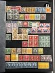 Stamp of United States » Collections 1873-1940 extensive mint accumulation in large stockbook