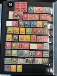 Stamp of United States » Collections 1873-1940 extensive mint accumulation in large stockbook