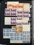 Stamp of United States » Collections 1873-1940 extensive mint accumulation in large stockbook