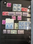 Stamp of United States » Collections 1873-1940 extensive mint accumulation in large stockbook