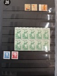 Stamp of United States » Collections 1873-1940 extensive mint accumulation in large stockbook