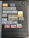 Stamp of United States » Collections 1873-1940 extensive mint accumulation in large stockbook