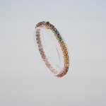 Stamp of Feldman International Auctions » Bijoux - Haute Joaillerie / Jewellery Bracelet "Rainbow",