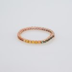 Stamp of Feldman International Auctions » Bijoux - Haute Joaillerie / Jewellery Bracelet "Rainbow",