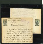 Stamp of Romania » Collections, Lots etc. Postal stationery parcel cards and revenue stamped forms
