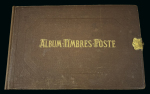Stamp of Large Lots and Collections 1840s-1880s, World collection in Justin Lallier 1862 album in very fine condition
