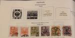 Stamp of Large Lots and Collections 1850s-1920s all-world collection in four large Scott album