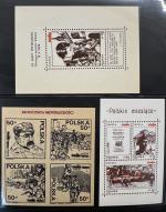 Stamp of Poland » Collections 1960s-2000s, Extensive collection of around 450 labels
