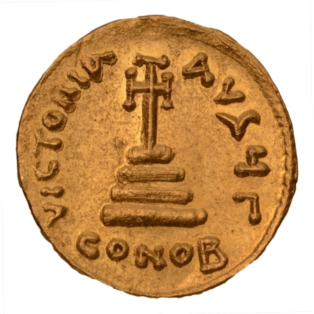 Byzantine Empire, Heraclius and Heraclius Constantine, 613-641, solidus, AV 4.5 g.