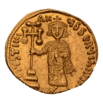 Stamp of Coins » Byzantium Byzantine Empire, Justinian II, 685-695, Christ, solidus, 4.40 g.