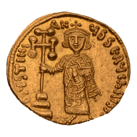 Byzantine Empire, Justinian II, 685-695, Christ, solidus, 4.40 g.