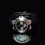 Stamp of Feldman International Auctions » Montres / Watches BULGARI DIAGONO. Chronographe en acier