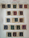 Stamp of Germany 1945 Germany Bizone very specialised collection in an album
