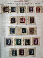Stamp of Germany 1945 Germany Bizone very specialised collection in an album