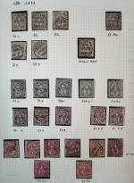 Stamp of Switzerland / Schweiz 1899-1920, specialised mint and used collection with different types