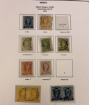 Stamp of Mexico 1856-1984 Mexico: Collection of mint and used housed