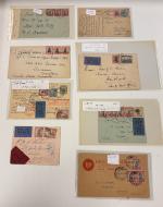 Stamp of South Africa » Union & Republic of South Africa 1925-1948 The Robert Hisey balance accumulations of hundreds of commercial covers