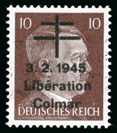 Stamp of France » Libération Colmar (Haut Rhin), Libération, Type Hitler, Mayer