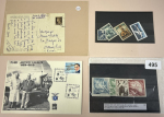 Stamp of Aerophilately » Airmails 1910-55, Group of mostly air related items with early 1900s German Flugsport Serie of vignettes