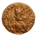 Stamp of Coins » Kushan Kushanas, Huvishka, c. 151-192, Ardoksho, AV dinar, 7.85 g.