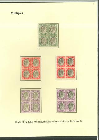 Stamp of South Africa » Transvaal » 1904-09 Watermark Multiple Crown CA  » Issued Stamps  1904-09 Watermark Multiple Crown CA ½d., 1d., 2d.