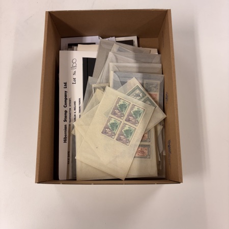 Stamp of Large Lots and Collections 1850-1970 Small mixed lot of All World showing strength