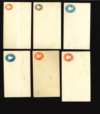 Stamp of Canada » Canada and Provinces Collections canada newfoundland 1860-1905 postal stationery lot, unused